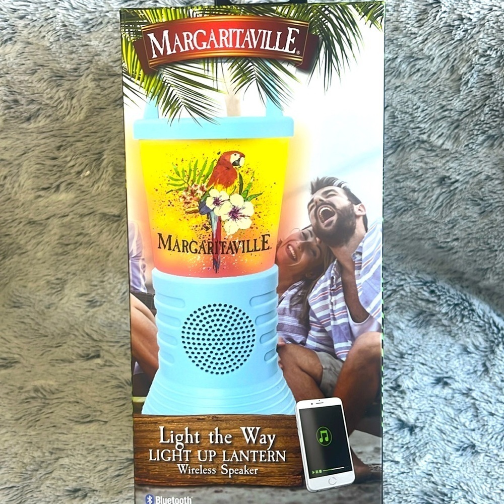 Margaritaville Wireless Water Resistant Light Up Speaker - Picture 3 of 7